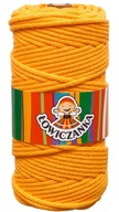 Bavlnená pletená šnúra GOLDEN Macrame 3mm Bavlnená pletená šnúra GOLDEN Macrame 3mm