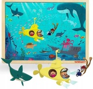 DREVENÉ PUZZZLE OCEAN TOP BRIGHT PODLOŽKA 100 EL DREVENÉ PUZZZLE OCEAN TOP BRIGHT PODLOŽKA 100 EL