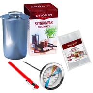 Šunkovar 1,5kg + sáčky na teplomer Browin Set Šunkovar 1,5kg + sáčky na teplomer Browin Set