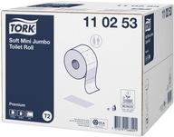Toaletný papier x12 T2 2W TORK Premium 110253 170