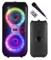 BLUETOOTH BOOMBOX REPRODUKTOR Rádio Tower MP3 prehrávač USB KARAOKE + MIKROFÓN BLUETOOTH BOOMBOX REPRODUKTOR Rádio Tower MP3 prehrávač USB KARAOKE + MIKROFÓN