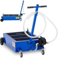 Plniaci stroj podlahový vozík na výmenu oleja s ručnou pumpou 20l/min 75l