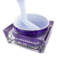 Allepaznokcie stavebné želé gél Milky 50g Allepaznokcie stavebné želé gél Milky 50g