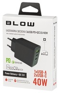 2x USB-C / USB-A QC 3.0 PD 40W sieťová nabíjačka 2x USB-C / USB-A QC 3.0 PD 40W sieťová nabíjačka