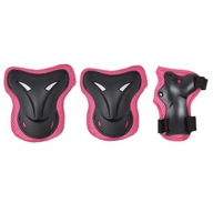 Chrániče SET SMJ Sport Pink/Black veľkosť M
