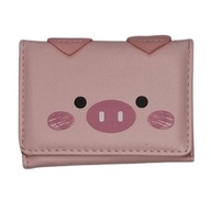 Peňaženka Piggy Pink Button