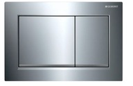 Geberit Omega strieborné WC splachovacie tlačidlo Geberit Omega strieborné WC splachovacie tlačidlo