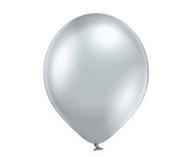 Belbal Glossy 601 strieborné balóny, 5 palcov, 100 ks Belbal Glossy 601 strieborné balóny, 5 palcov, 100 ks