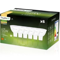 6x LED žiarovka MR16 6W = 50W LUMILED 3000K 120° 12V 6x LED žiarovka MR16 6W = 50W LUMILED 3000K 120° 12V
