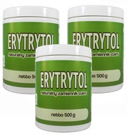 ERYTHRITOL ERYTHROLE prírodné sladidlo 0 kalórií 1500 g 1,5 kg - 3 balenia