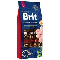 BRIT PREMIUM BY NATURE DOSPELÝ LARGE L 15 kg SUCHÉ PSY BRIT PREMIUM BY NATURE DOSPELÝ LARGE L 15 kg SUCHÉ PSY
