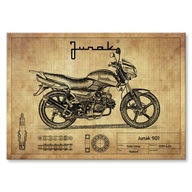 Kovový plagát Junak 901 Gift L Kovový plagát Junak 901 Gift L