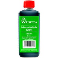 Super POTRAVINÁRSKA FARBA WUSITTA 250ml zelená DE