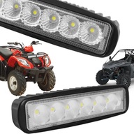 2 KUSOVÉ PANELY HALOGÉNOVÉ LED ATV Off-Road 18W 2 KUSOVÉ PANELY HALOGÉNOVÉ LED ATV Off-Road 18W