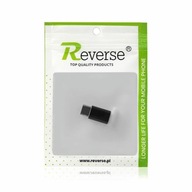 Adaptér REVERSE Micro/Typ C čierny Adaptér REVERSE Micro/Typ C čierny