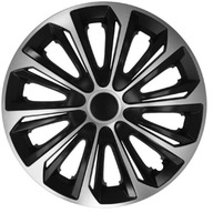 Silný Duocolor HUBCAPS 14 palcov 4x KUSY Silný Duocolor HUBCAPS 14 palcov 4x KUSY