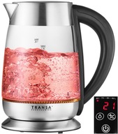 Rýchlovarná kanvica NASTAVENIE TEPLOTY SKLA DOTYKOVÝ LCD PANEL 1,8L Rýchlovarná kanvica NASTAVENIE TEPLOTY SKLA DOTYKOVÝ LCD PANEL 1,8L
