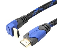 Kábel HDMI 2.0 Vysokorýchlostný 4k UHD 3d 48bit MEDENÝ 2m Kábel HDMI 2.0 Vysokorýchlostný 4k UHD 3d 48bit MEDENÝ 2m