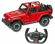 JEEP WRANGLER RUBICON Red 1:14 NA DIAĽKOVÉ OVLÁDANIE JEEP WRANGLER RUBICON Red 1:14 NA DIAĽKOVÉ OVLÁDANIE