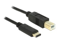 Delock kábel USB-C na USB-B M/M 1m 2.0 Delock kábel USB-C na USB-B M/M 1m 2.0