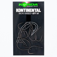Korda Kontinental Micro Barbed Micro Barbed kaprové háčiky, veľkosť 2 Korda Kontinental Micro Barbed Micro Barbed kaprové háčiky, veľkosť 2