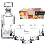 SADA 6 NÁPOJOV NA WHISKY + KARAFA SADA 6 NÁPOJOV NA WHISKY + KARAFA