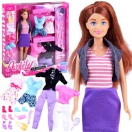 BÁBIKA ANLILY + SET OBLEČENÍ TOPÁNKY OBLEČENIE DOPLNKY BÁBIKA ANLILY + SET OBLEČENÍ TOPÁNKY OBLEČENIE DOPLNKY