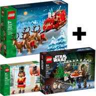 LEGO EXPERT 40499 +LEGO 40640+ LEGO STAR WARS 40658 MEGA VIANOČNÁ SÚPRAVA!