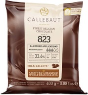 Callebaut 823 MLIEKO čokoláda na pralinky 400g Callebaut 823 MLIEKO čokoláda na pralinky 400g