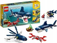 LEGO Creator 3 v 1 Morské bytosti (31088) BLOKOV DARČEK LEGO Creator 3 v 1 Morské bytosti (31088) BLOKOV DARČEK