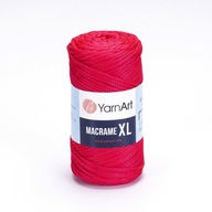 Yarnart makrame xl 3mm 163 / Jasny Rubin Polyester String Yarnart makrame xl 3mm 163 / Jasny Rubin Polyester String