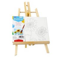 Plátno 18x24 cm s potlačou a stojanom STARPAK 485122 Plátno 18x24 cm s potlačou a stojanom STARPAK 485122