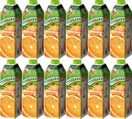 Tymbark Juice 100% pomarančové vitamíny, krabička 12x 1l Tymbark Juice 100% pomarančové vitamíny, krabička 12x 1l