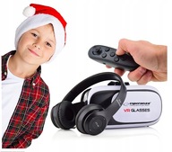 VIANOČNÝ DARČEK: VR OKULIARE + SLÚCHADLÁ + OVLÁDAČ VIANOČNÝ DARČEK: VR OKULIARE + SLÚCHADLÁ + OVLÁDAČ