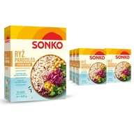 6x SONKO predparená ryža s divokou 4x100g bezlepková, hotová za 13 min.