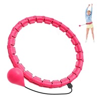 Obruč Hula Hoop s 24 uzlami pre dospelých Smart Hoola Fitness s tenkým pásom