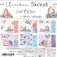 Unicorn Sweet - sada papierov 15,25x15,25 Unicorn Sweet - sada papierov 15,25x15,25