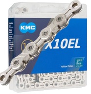 REŤAZ 114 ČLÁNKOV KMC X10 EL SILVER 10-RAD + KLOBÁK REŤAZ 114 ČLÁNKOV KMC X10 EL SILVER 10-RAD + KLOBÁK