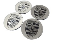 Kryty nábojov pre Porsche 76 mm Silver Kryty nábojov pre Porsche 76 mm Silver