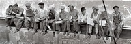 New York Workers on the Beam - Obed - plagát New York Workers on the Beam - Obed - plagát