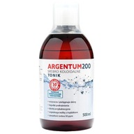 KOLOIDÁLNE STRIEBRO ARGENTUM 200 50 ppm 500 ml TONIKU KOLOIDÁLNE STRIEBRO ARGENTUM 200 50 ppm 500 ml TONIKU
