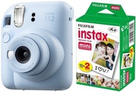 Fotoaparát Fujifilm Instax Mini 12 modrý + 20 fotiek