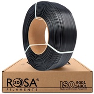 ROSA3D-PET-G štandardná náplň 1,75 mm čierna 1kg ROSA3D-PET-G štandardná náplň 1,75 mm čierna 1kg