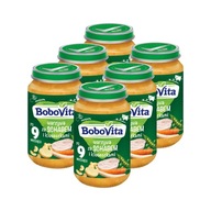 BoboVita Zelenina bravčové karé a knedľa SET 6x190g BoboVita Zelenina bravčové karé a knedľa SET 6x190g