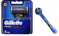 Vložky čepele Gillette Fusion Proglide 4ks rukoväte Vložky čepele Gillette Fusion Proglide 4ks rukoväte