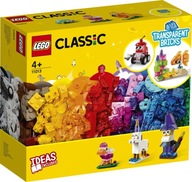11013 Kreatívne priehľadné kocky LEGO Classic