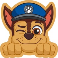 Dekoračný tvarovaný vankúš Paw Patrol Chase Czejs Dekoračný tvarovaný vankúš Paw Patrol Chase Czejs