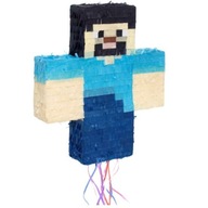 LUDZIK pinata PÁN PIKSEL narodeniny pinata KLOCKI LUDZIK pinata PÁN PIKSEL narodeniny pinata KLOCKI