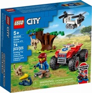LEGO 60300 CITY Quad Záchranári divokej zveri LEGO 60300 CITY Quad Záchranári divokej zveri