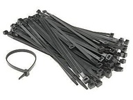 Sťahovací páska 300x3,6mm čierna x100ks Sťahovací páska 300x3,6mm čierna x100ks
